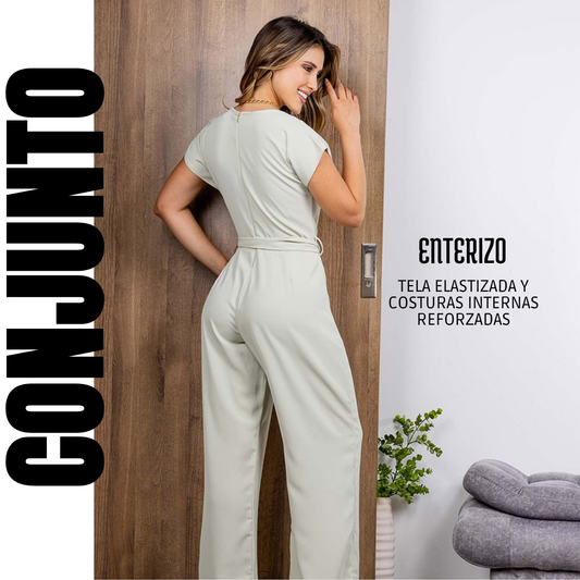 Enterizo Manga Corta